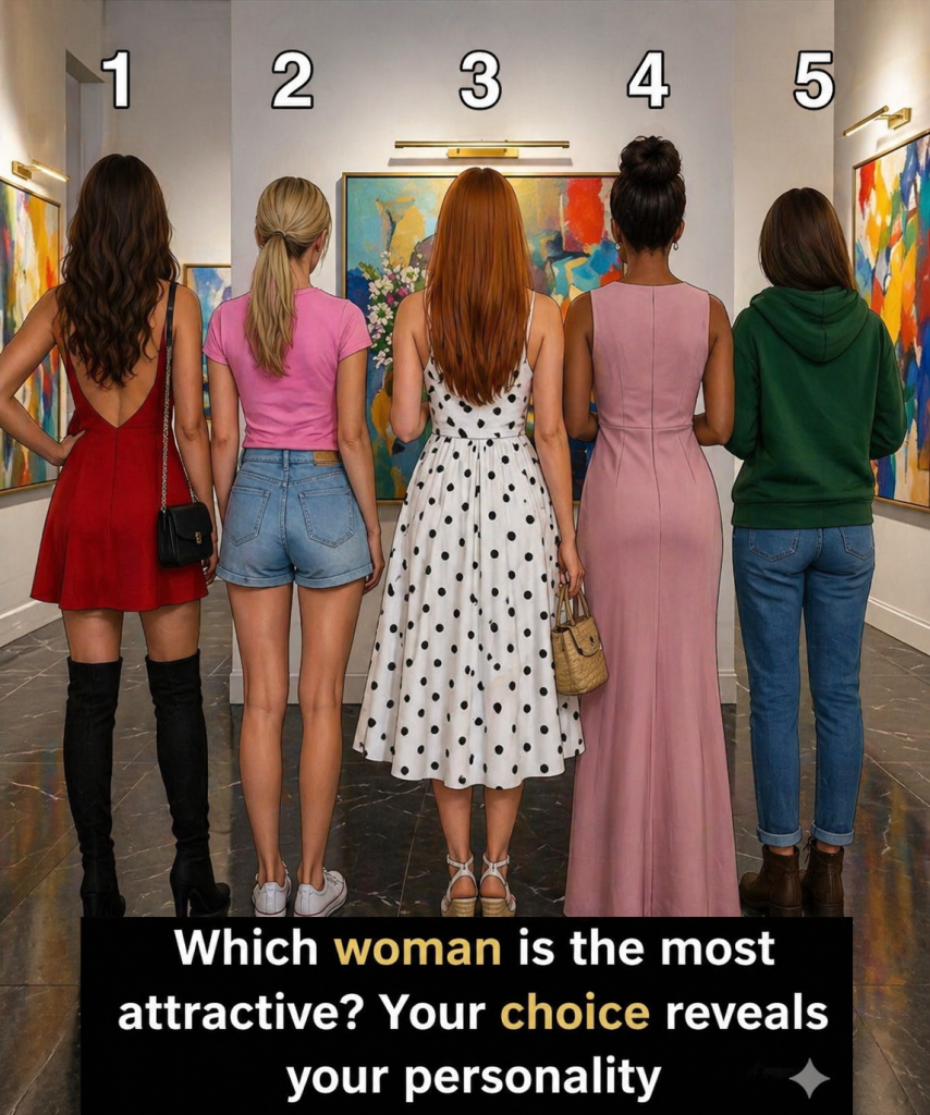 Which Woman Is the Most Attractive? What Your Choice Says About You